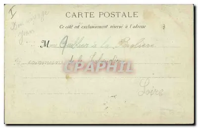 Marseille : Igreja de São Vicente de Paulo (os Reformados) — G. M. - 8 — editor G. M. (Marseille) — Verso