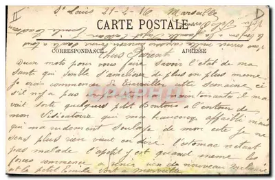 Marsiglia — Fontana delle Danaidi. La Chiesa dei Riformati — LL. — N° 302 — Verso