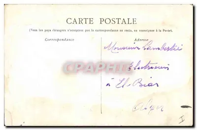 Marseille — Les Réformés — Editor não identificado, número de série não visível — Verso