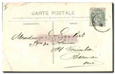 Marsella - Iglesia de San Vicente de Paúl (Los Reformados) — Edición Nouvelles Sabrines, n°4 — Reverso