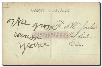 Marselha — Monumento dos Mobiles e a Igreja dos Reformados — Verso