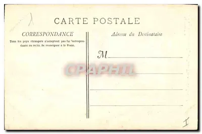 Marsella - La Iglesia de San Vicente de Paúl (Los Reformados) — Colección B.P. n°21 — Editor Pilon — Reverso