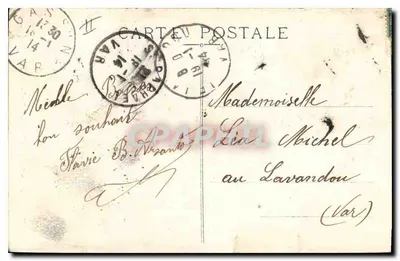 Marseille - Église Saint-Vincent-de-Paul - Les Réformés - Éditeur EL, n°42 — Verso