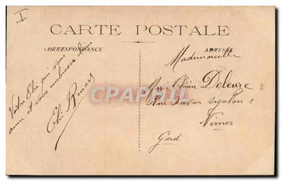Marseille — Kościół św. Wincentego Pauła (Reformowani) — Wydawca nie widoczny — Rewers