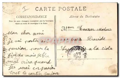Marseille - De Gereformeerden en het Monument der Mobiles — N. Lainour, n°650 — Achterkant