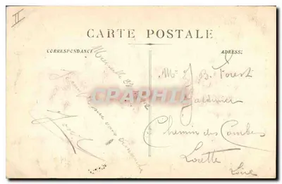 Marsiglia - La Chiesa di San Vincenzo de Paoli e il Monumento dei Mobili — Edizione delle Nuove Gallerie, n°20 — Verso