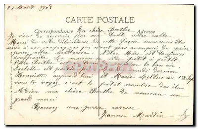 Marseille — Kerk van de Hervormden en het Monument van de Mobiles van 1870 — Magasin Général - Marseille — Achterkant