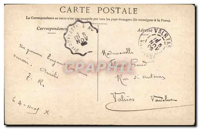 Marseille - A Corniche — vista da costa rochosa — editor Staerck, Paris — Verso