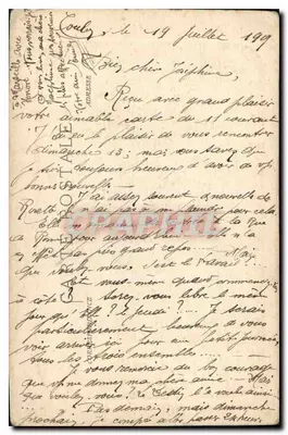 Marseille - Widok na Corniche i Wyspy — wydawca nieznany, nr serii 13 — Rewers