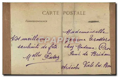 Marseille — La Corniche - Wijk van de Profeet — E.D. 173 — Achterkant