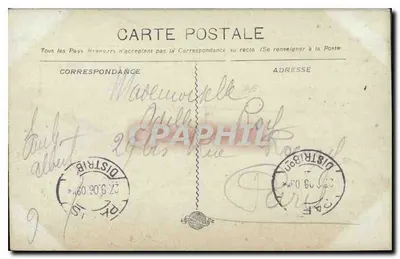 Marseille - De Cuniche en de eilanden — n°49 — Achterkant