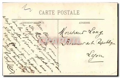 Marseille — A Corniche, a Anse do Profeta e o Restaurante Roubion — LL. n°127 — Verso