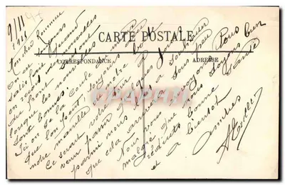 Nice — O Quai da Fraternidade e Notre-Dame de la Garde — LL. — Verso