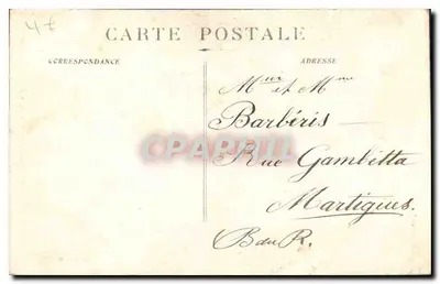 Marseille - Fontaine Cantini (Place Castellane) — Wydawnictwo Nowych Galerii, n° 39 — Rewers