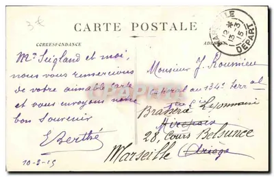 Marseille — A Ponta de Maldormé — Edição das Nove Irmãs — Verso