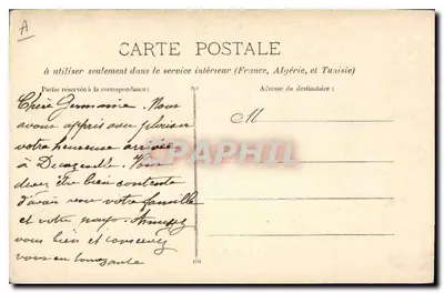 Marseille - Les Docks — vista dos cais e trilhos — editor não identificado, n° 89 — Verso