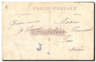 Marsella — Torpederos en el Vieux-Port — S.A.P. n°8 — Reverso