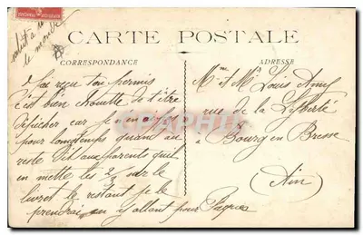 Marseille - Kąt Starego Portu — I.C. n°63 — Rewers