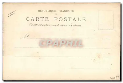 Marsella — El Puerto y Notre-Dame de la Garde — Reverso