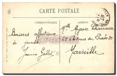 Marseille — O Velho Port — XX — Imp. Nouv. Phot., Paris, n°69 — Verso