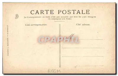 Marselha — Rue de la République — Hotel La Samaritaine — Verso