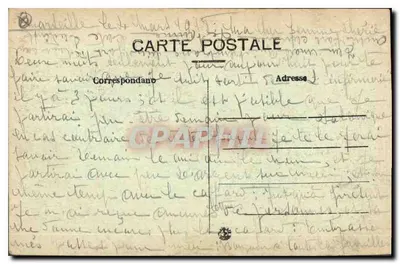 Marselha — Rue de la République — E. L. — Verso
