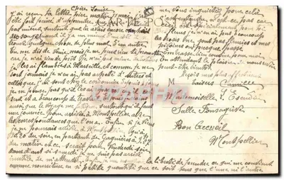 Marselha — Rue de la République — Cinématographe de la Samia — I.R. — 19 de maio de 1915 — Verso