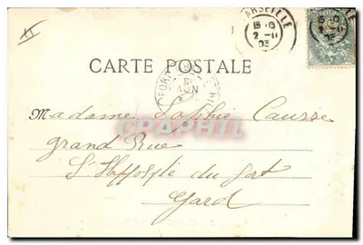 Marseille - Rue de la République — widok Samaritaine — wydawca anonimowy, nr 23 — Rewers