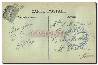 Marseille — Rue de la République — MM. — Achterkant
