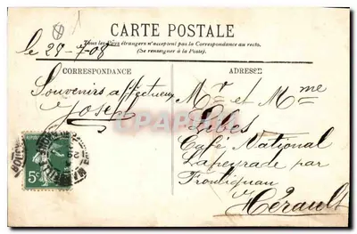 MARSEILLE — Il Molo del Porto e la Rue de la République — LL. — Verso