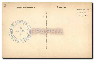 Marsylia — Rue de la République — Cinématographe Lumière — LL nr 48 — Rewers