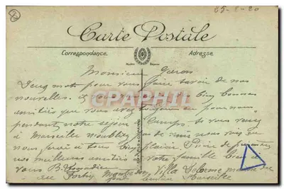 Marsella — La Rue de la République — LL. n°48 — Reverso