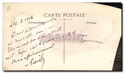 Marsiglia - Rue de la République — Cinématograph — Verso