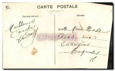 Marseille - Rue de la République — luchtfoto — Uitgever L. El. n°20 — Achterkant