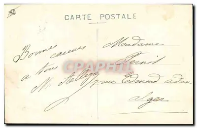 Marsylija — Rue de la République — wydawca EL, nr 20 — Rewers