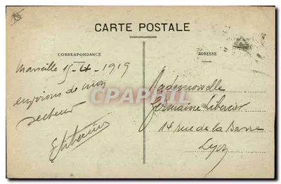 Marselha — Rue de la République — JFE, n°20 — Verso