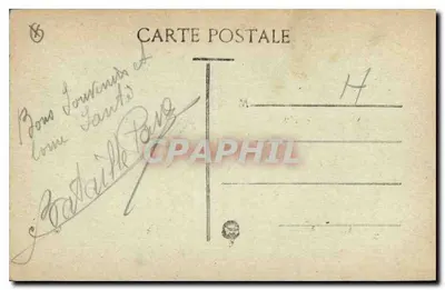 Marselha — Rue de la République — J. F. — Verso
