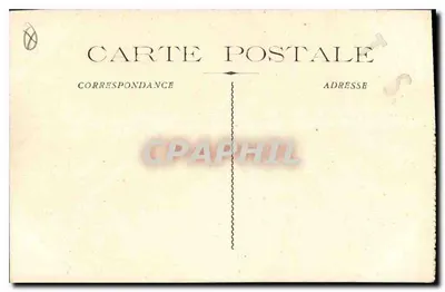 Marselha — O Quai do Porto e Rue de la République — editor não identificado — Verso