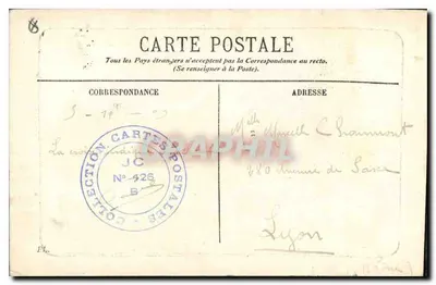 MARSEILLE — Rue de la République — wydawca nieznany, nr 9 — Rewers