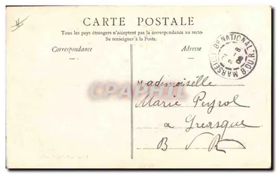 MARSEILLE. - Rue de la République. - Edizione Maillière, Marsiglia — Verso