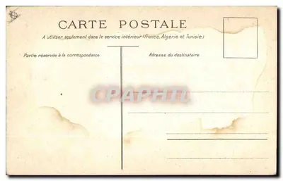 Marseille — La Rue de la République — Uitgave C. Marlière — Achterkant