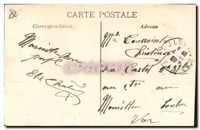 Marseille — Rue de la République — Uitgever EL — Achterkant