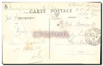 MARSHELS — Rue de la République — E. L. — Achterkant