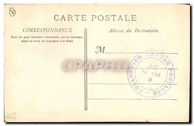 Marseille — La Rue de la République — Uitgave van de Samaritaine, n° 36 — Achterkant