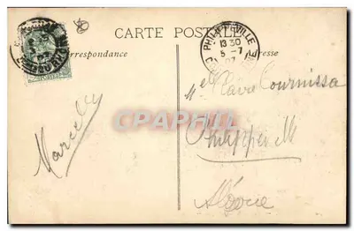 Marsiglia — Rue de la République — Editore EL, n°20 — Verso
