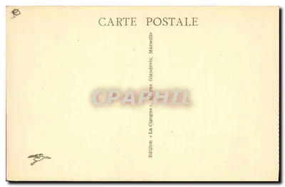 Aix-en-Provence — Cattedrale di San Salviatore, Portale Romano (XI secolo) — Edizione « La Cigogne », Marsiglia — Verso