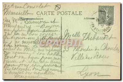 Aix-en-Provence — Het Cloître - Kerk van Sint-Salviër (15e eeuw) — collectie C. Martimai — Achterkant