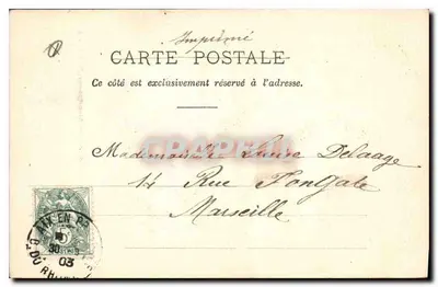 Aix-en-Provence — Katedra św. Zofii (XIII wiek) — C. Martinet, wydawca — Rewers
