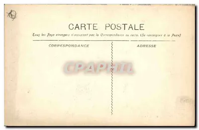 Aix-en-Provence — Romeinse klooster van de 11e eeuw — Uitgever niet geïdentificeerd — Achterkant