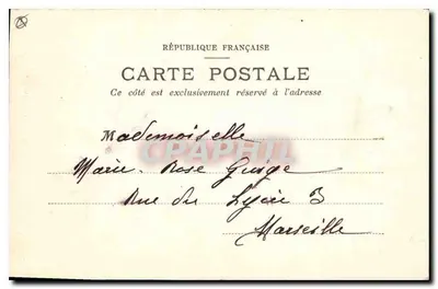 AIX-en-PROVENCE — Katedra św. Zbawiciela (XIII wiek) — kolekcja C. M. — Rewers